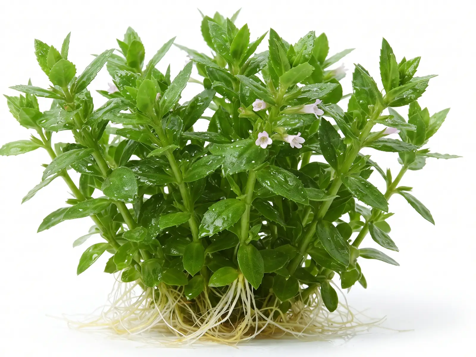 Gratiola viscidula against white