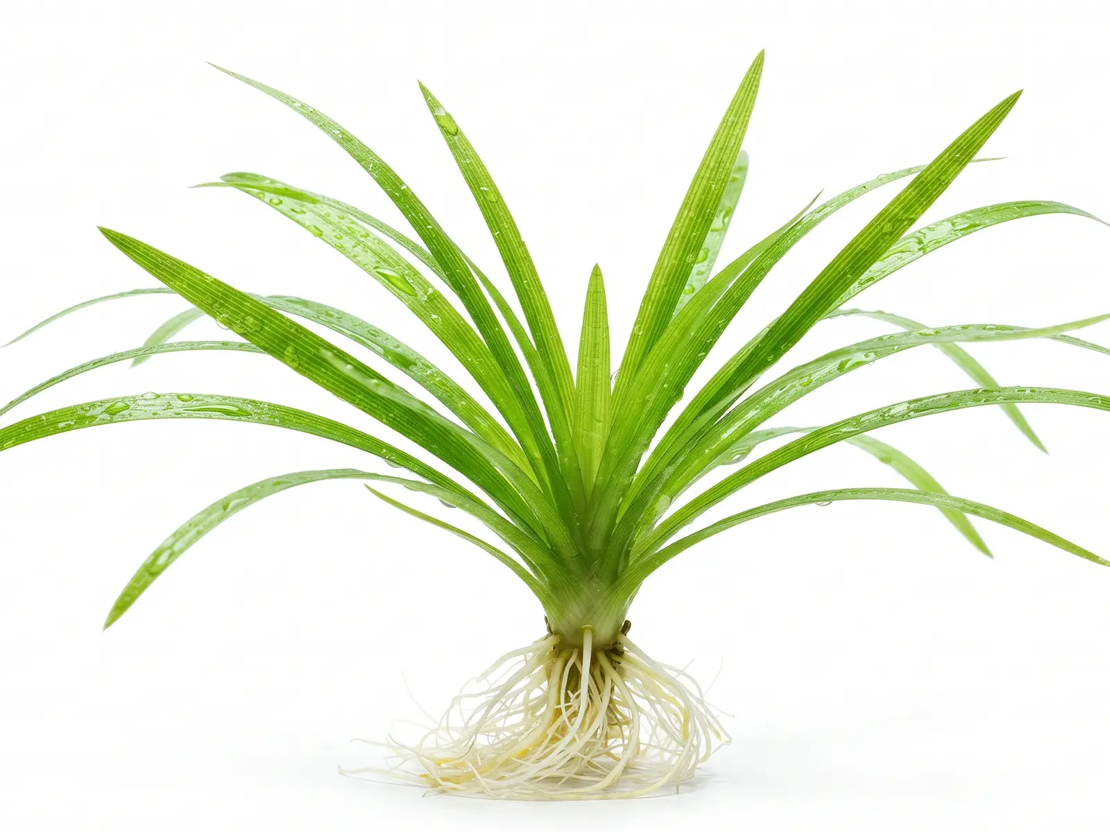 Blyxa aubertii against white