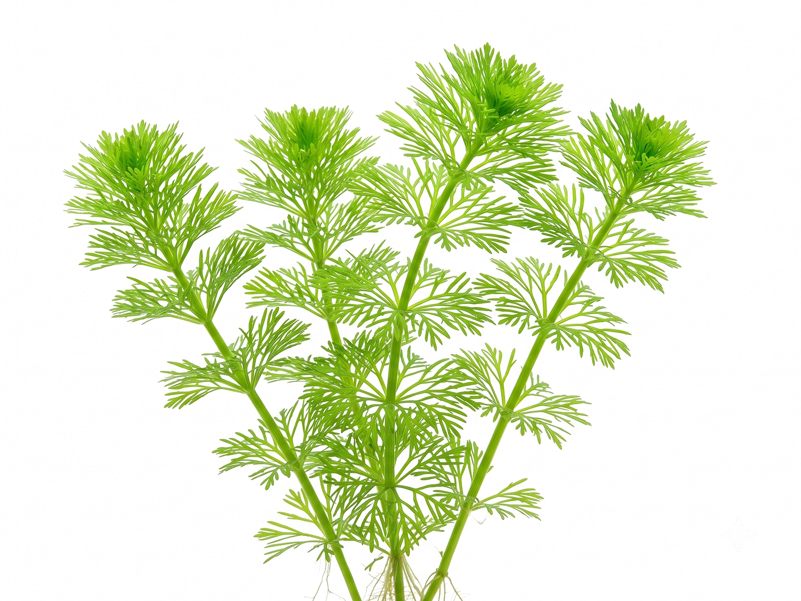 Dwarf Ambulia white background